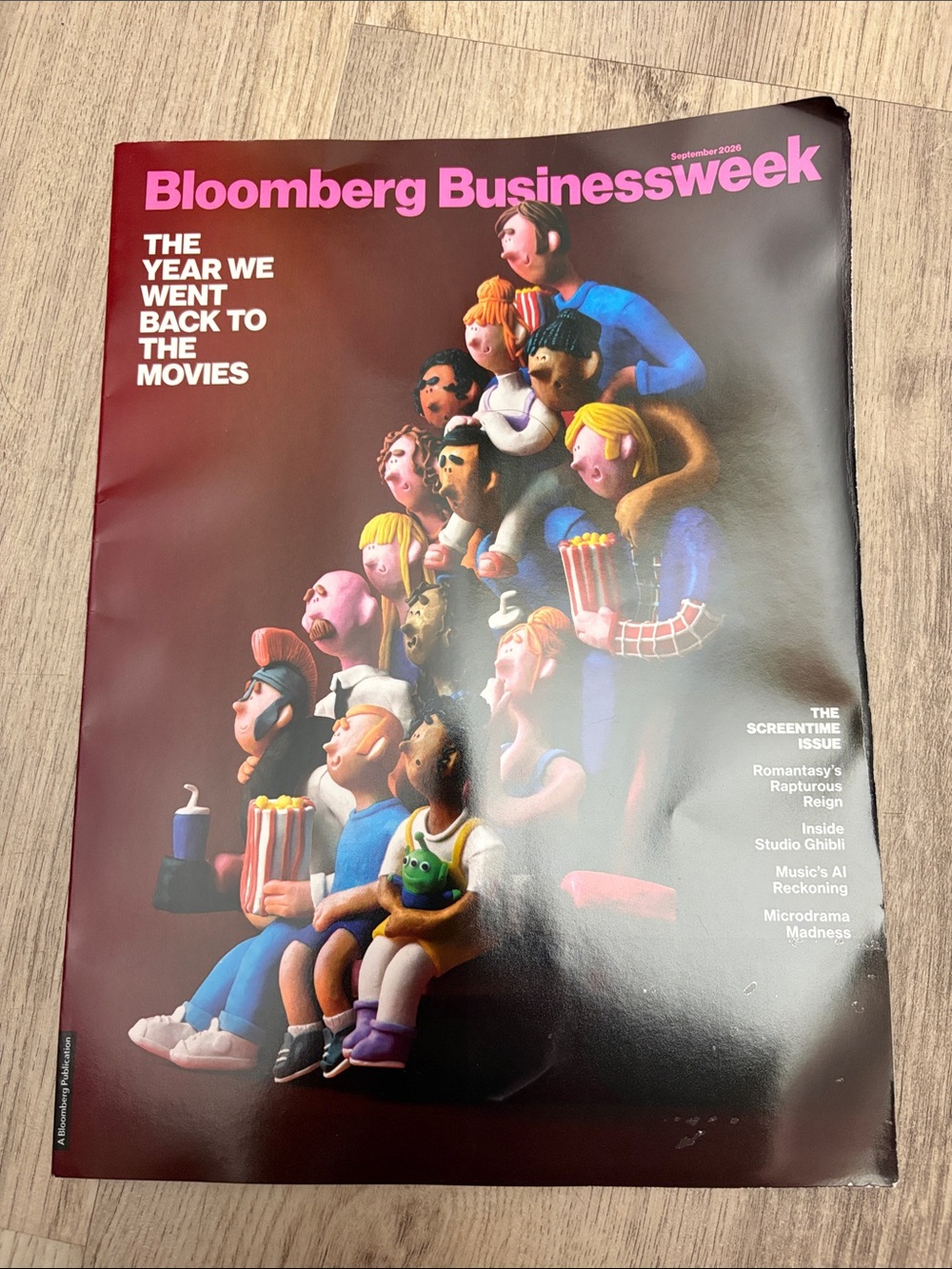 Bloomberg Businessweek Magazine Sept 2026 The Year We Went Back to the Movies